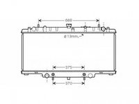 Radiator racire Nissan Patrol (Y61/Gy61), 10.1997-09.2000, Motorizare 2, 8 Td 96kw, 3, 0 Di 118kw Diesel, tip climatizare Cu/fara AC, cutie automata, dimensiune 908x450x32mm, Cu lipire fagure prin brazare, Aftermarket