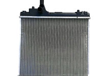 Radiator racire Nissan Pixo, 04.2009-, Suzuki Alto, 04.2009- Motorizare 1, 0 49kw Benzina, tip climatizare Cu/fara AC, cutie Manuala, diametru intrare/iesire 28/28mm, dimensiune 408x350x16mm, Cu lipire fagure prin brazare, Aftermarket