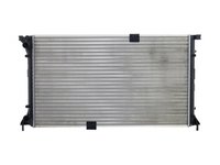 Radiator racire Nissan Primastar, 07.2002-2006/Renault Trafic, 03.2003-07.2006 Motor 2, 5 Dci 99kw, Opel Vivaro, 03.2003-07.2006 Motorizare 2, 5 Cdti 84/99kw, Diesel, tip climatizare fara AC, cutie Manuala/ Automata, dimensiune 781x470x23mm, Cu lipir