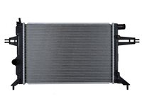 Radiator racire Opel Astra G (T98) 02.1998-02.2004 (Motor 1, 4 66kw, 1, 6 55/74kw, 1, 8 85kw), Opel Zafira (T98) 01.1999-06.2005 (Motor 1, 6 74kw, 1, 8 85/92kw) Benzina, tip climatizare fara AC, cutie Manuala, dimensiune 540x378x23mm, Cu lipire fagur