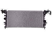 Radiator racire Opel Astra K, 06.2015-, motor 1.0 T, 77 kw, 1.4 T, 92/110kw, 1.6 T, 147 kw, benzina, cutie manuala/automata, cu/fara AC, 681x318x26 mm, SRLine, aluminiu brazat/plastic