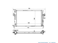 Radiator racire Opel CORSA C (F08, F68) 2000-2009 #2 01073005