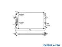 Radiator racire Opel ZAFIRA B (A05) 2005-2016 #2 01073115