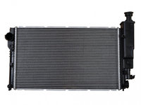 Radiator racire Peugeot 405, 12.1991-12.1996, Motorizare 1, 9 D 51kw Cu/Fara Ac, Cv Manuala/Automata, 1, 9 Td 66kw Cu Ac Cv Manuala Diesel, tip climatizare cu conectori rapizi intrare/iesire, dimensiune 610x367x46mm, Cu lipire fagure mecanica