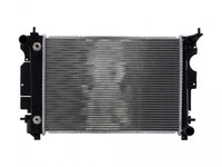 Radiator racire Saab 9.3, 1998-2002 Motor 2, 0 T 110/113kw, 2, 0 96kw, 2, 3 110kw Modele Fara Ac, Saab 900, 1993-1998 Motor 2, 0 96/98kw, 2, 3 110kw Cu/Fara Ac, Benzina, dimensiune 500x340x44mm, Cu lipire fagure prin brazare, Aftermark