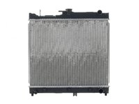 Radiator racire Suzuki Jimny (Fj), 08.1998-07.2004, Motorizare 1, 3 63kw Benzina, tip climatizare Cu/fara AC, cutie Manuala, diametru intrare/iesire 28/28mm, dimensiune 452x374x34mm, Cu lipire fagure mecanica, Aftermarket