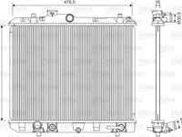 RADIATOR RACIRE SUZUKI SPLASH 1.0 K10B, K12B