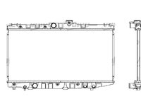 Radiator racire Toyota Carina II/Corona, 10.1983-12.1987, motor 1.6, 61 kw, benzina, cutie manuala, 558x325x16 mm, aluminiu brazat/plastic,