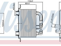 Radiator racire ulei cutie de viteze automata 90833 NISSENS pentru Bmw Seria 6 Bmw Seria 5