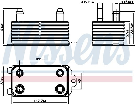 Radiator racire ulei cutie de viteze automata # Vo