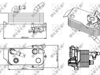 Radiator racire ulei cutie de viteze automata 31279 NRF pentru Bmw Seria 3 Bmw X1 Bmw Z4 Bmw Seria 1