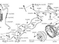 Radiator racire ulei cutie viteze automata Nissan Navara NISSAN OE 21606EB405