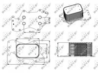 Radiator racire ulei Porsche CAYENNE 2010-2016 #2 059117021K