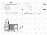 Radiator racire ulei Volkswagen VW GOLF V Variant (1K5) 2007-2009 #3 046016N