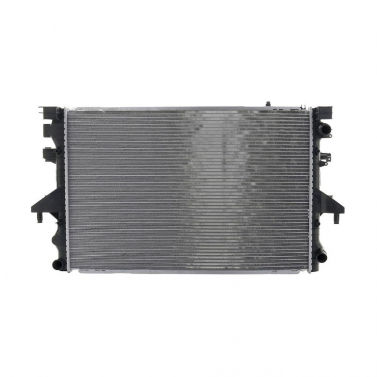 Radiator racire Vw Transporter T5, Transporter/Multivan/Caravelle 05.2003-11.2009 2,5 Tdi 96/128kw Cv Manuala/Automata Diesel, cu/fara AC, cu conectori rapizi intrare/iesire, 710x468x32, Cu lipire fagure prin brazare Aftermarket