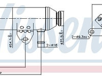 Radiator, recirculare gaze de esapament NISSENS 989292