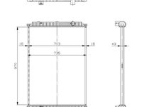 RADIATOR RENAULT PREMIUM AN FAB 99-2006 -PRODUS NOU