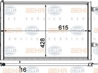 Radiator temperatura intercooler AUDI A6 4F2 C6 HELLA 8MK 376 737-111