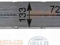Radiator temperatura scazuta intercooler AUDI A4 8K2 B8 HELLA 8MK 376 701-151
