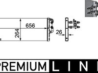 Radiator temperatura scazuta, intercooler MAHLE CIR 18 000P