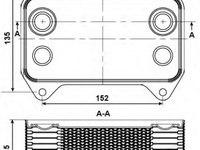 Radiator ulei 31195 NRF pentru Nissan Murano Bmw Seria 5