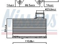 Radiator ulei 90914 NISSENS pentru Audi A5 Audi A4 Seat Leon Audi Q5 Skoda Octavia Audi A3 Audi Tt Audi A6 Vw Polo Vw Beetle Vw Novo Vw Golf Vw Passat Skoda Superb Audi A7 Vw Sharan Seat Alhambra Audi Q7