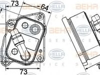 Radiator ulei BMW 3 Cabriolet (E46) - Cod intern: W20091294 - LIVRARE DIN STOC in 24 ore!!!