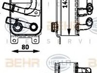 Radiator ulei BMW 6 (E63) - Cod intern: W20091286 - LIVRARE DIN STOC in 24 ore!!!