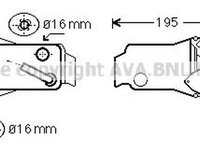 Radiator ulei cutie automata BMW X1 E84 AVA BW3351