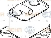 Radiator ulei cutie automata OPEL ASTRA H GTC L08 HELLA 8MO 376 792-791