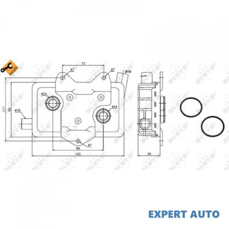 Radiator ulei Ssang Yong Rexton (2002->) [GAB_] #2 136530N