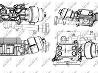 Radiator ulei termoflot ALFA ROMEO MITO 955 NRF 31326