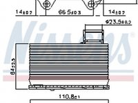 Radiator ulei termoflot AUDI TT Roadster FV9 NISSENS 90914