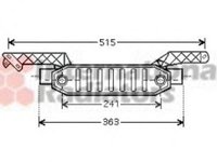 Radiator ulei termoflot CITROEN C5 I DC VAN WEZEL 40003282