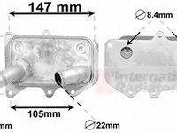 Radiator ulei termoflot HYUNDAI SANTA F III DM VAN WEZEL 83003215