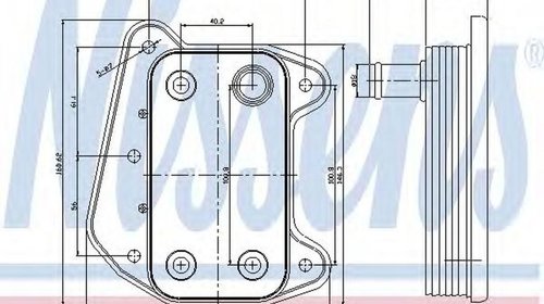 Radiator ulei termoflot MERCEDES-BENZ C-CLASS