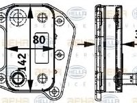 Radiator ulei termoflot MERCEDES-BENZ V-CLASS 638 2 HELLA 8MO376726321