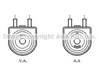 Radiator ulei termoflot PEUGEOT 307 SW 3H AVA PE3285