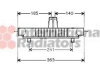 Radiator ulei termoflot PEUGEOT 406 Break 8E F VAN WEZEL 40003284