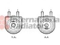 Radiator ulei termoflot PEUGEOT PARTNER Combispace 5F VAN WEZEL 40003285