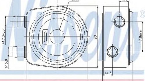 Radiator ulei termoflot RENAULT GRAND Scenic 