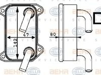 Radiator ulei termoflot VOLVO S40 I VS HELLA 8MO 376 726-131