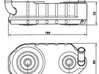 Radiator ulei termoflot VW POLO 6N2 NRF 31004A