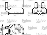 Radiator ulei, ulei motor (817705 VALEO) Citroen,PEUGEOT