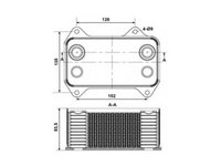 Radiator ulei, ulei motor DAF XF 95 (2002-2006) #3 1387035