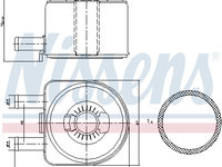 Radiator ulei ulei motor FIAT DUCATO platou / sasiu 244 NISSENS 90603