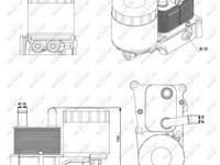 Radiator ulei, ulei motor Ford TRANSIT CONNECT (P65_, P70_, P80_) 2002-2016 #3 1119975
