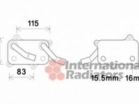 Radiator ulei, ulei motor MERCEDES-BENZ C-CLASS limuzina (W202), MERCEDES-BENZ E-CLASS limuzina (W210), MERCEDES-BENZ C-CLASS Break (S202) - VAN WEZEL