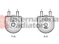 Radiator ulei, ulei motor PEUGEOT 306 hatchback (7A, 7C, N3, N5), PEUGEOT 306 limuzina (7B, N3, N5), Citroen SYNERGIE (22, U6) - VAN WEZEL 40003285