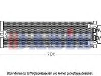 Radiator ulei, ulei motor PORSCHE CAYENNE (955), VW TOUAREG (7LA, 7L6, 7L7), AUDI Q7 (4L) - AKS DASIS 046002N